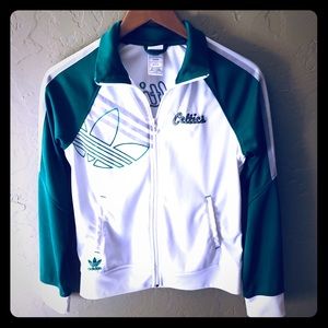 ADIDAS CELTICS Women’s Small Jacket ☘️